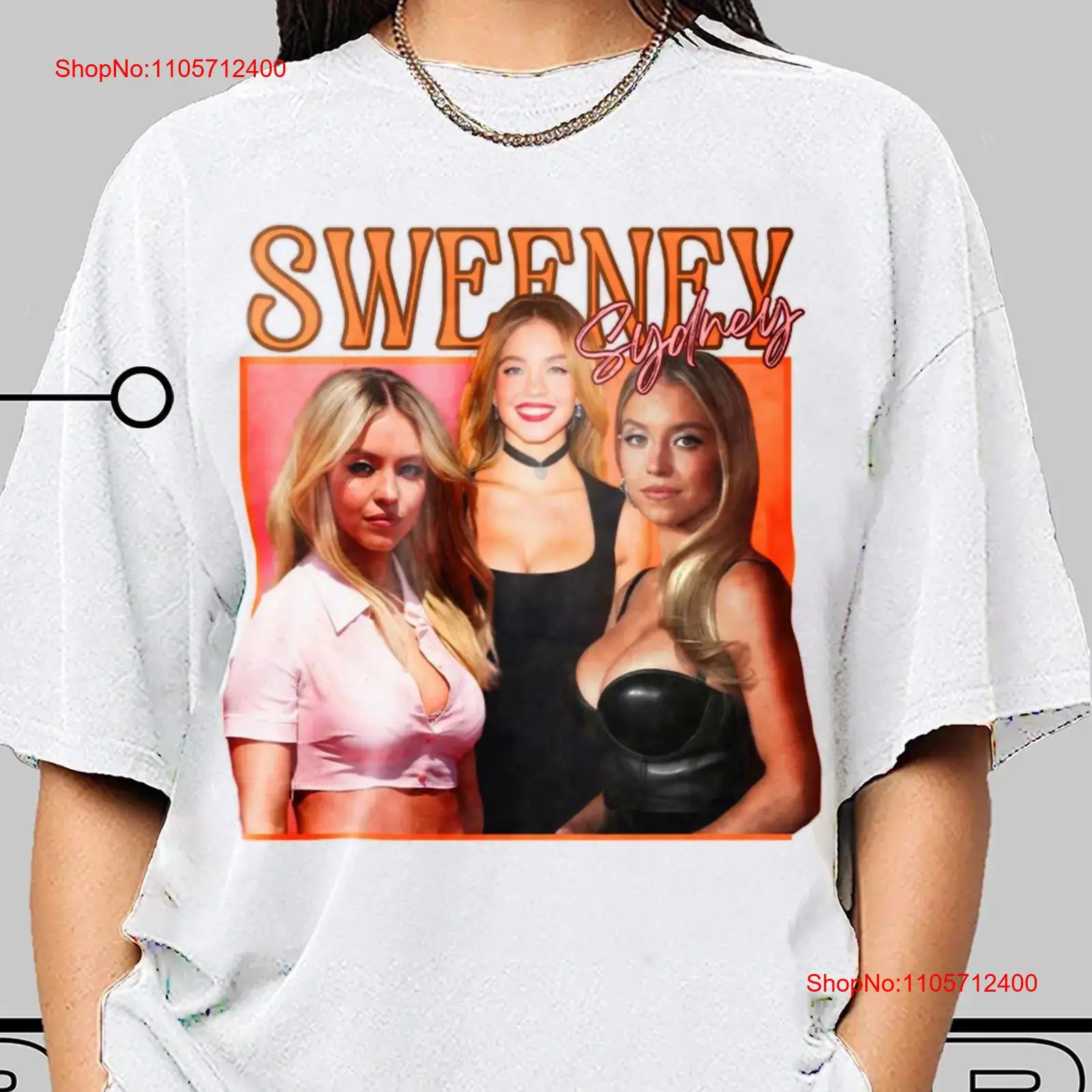 Men'S Fashion Sydney - T-shirt vintage di Sydney Sweeney, merchandising