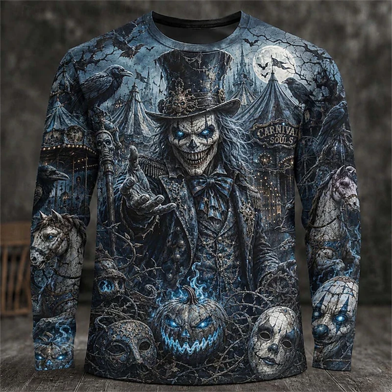 Men'S Fashion T Shirts - 2026 Nuova T-shirt a maniche lunghe