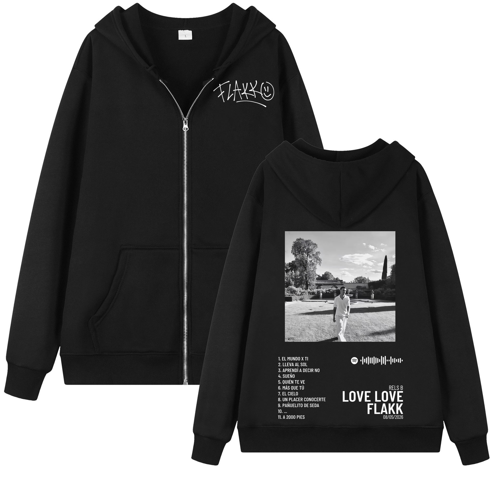 Felpa con Cappuccio e Zip Rapp - Mens Fashion Zip Up Hoodies recensione e prezzo
