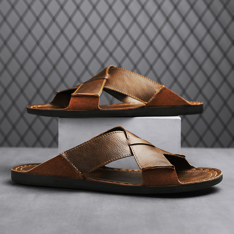Pantofole da uomo in vera pell - Men'S Fashion News recensione e prezzo