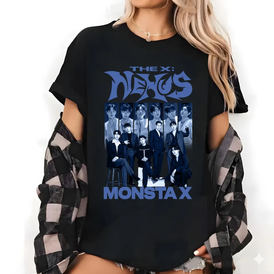 MONSTA X, T-shirt della World  - Men'S Fashion X recensione e prezzo