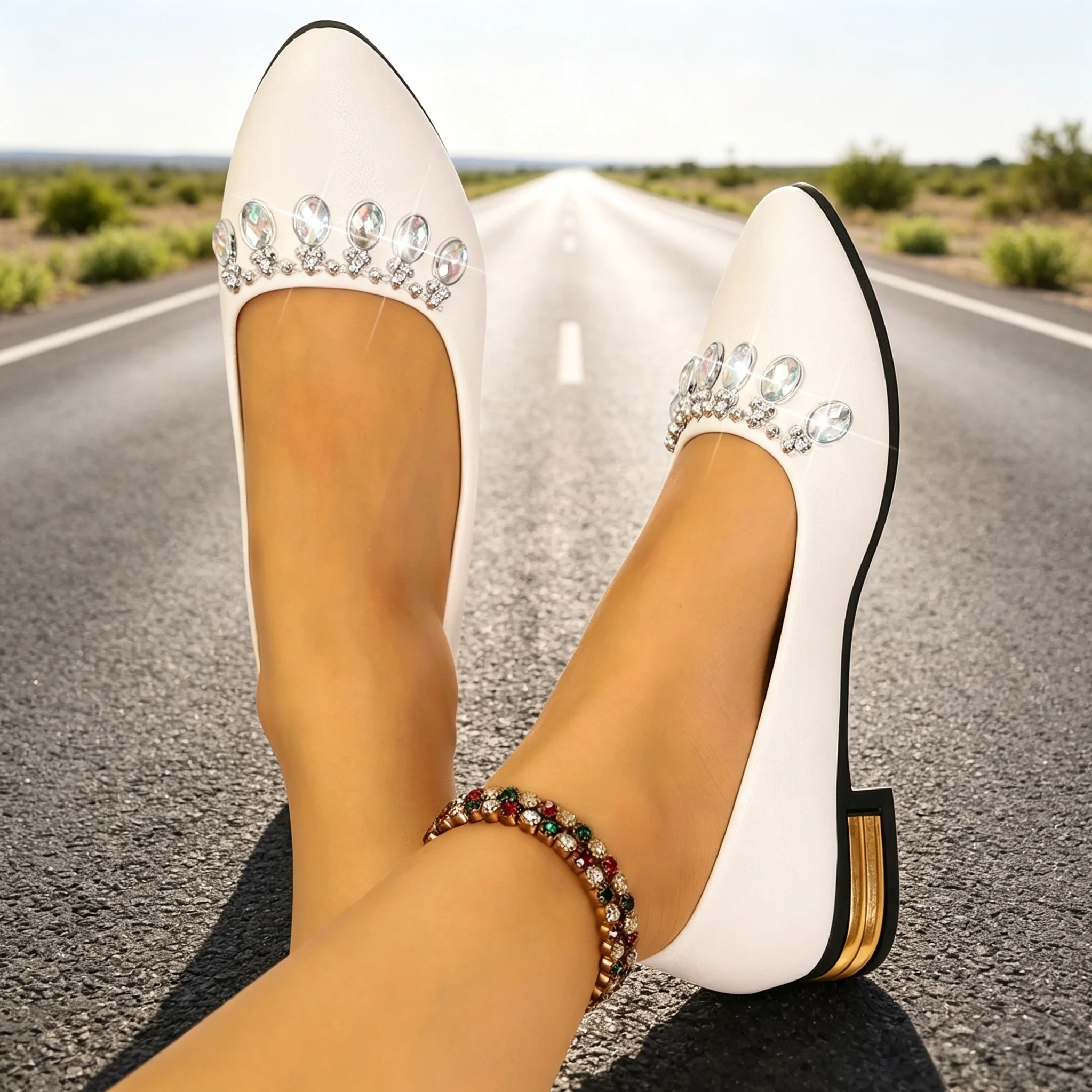 Scarpe Basse da Donna a Punta, - Men'S Fashion Videos recensione e prezzo