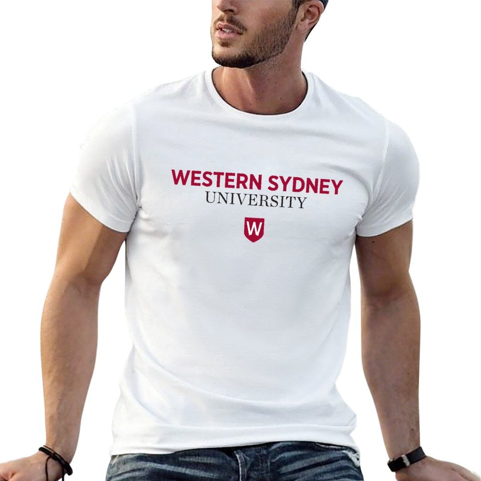 T-shirt dell'Università di Wes - Men'S Fashion Sydney recensione e prezzo