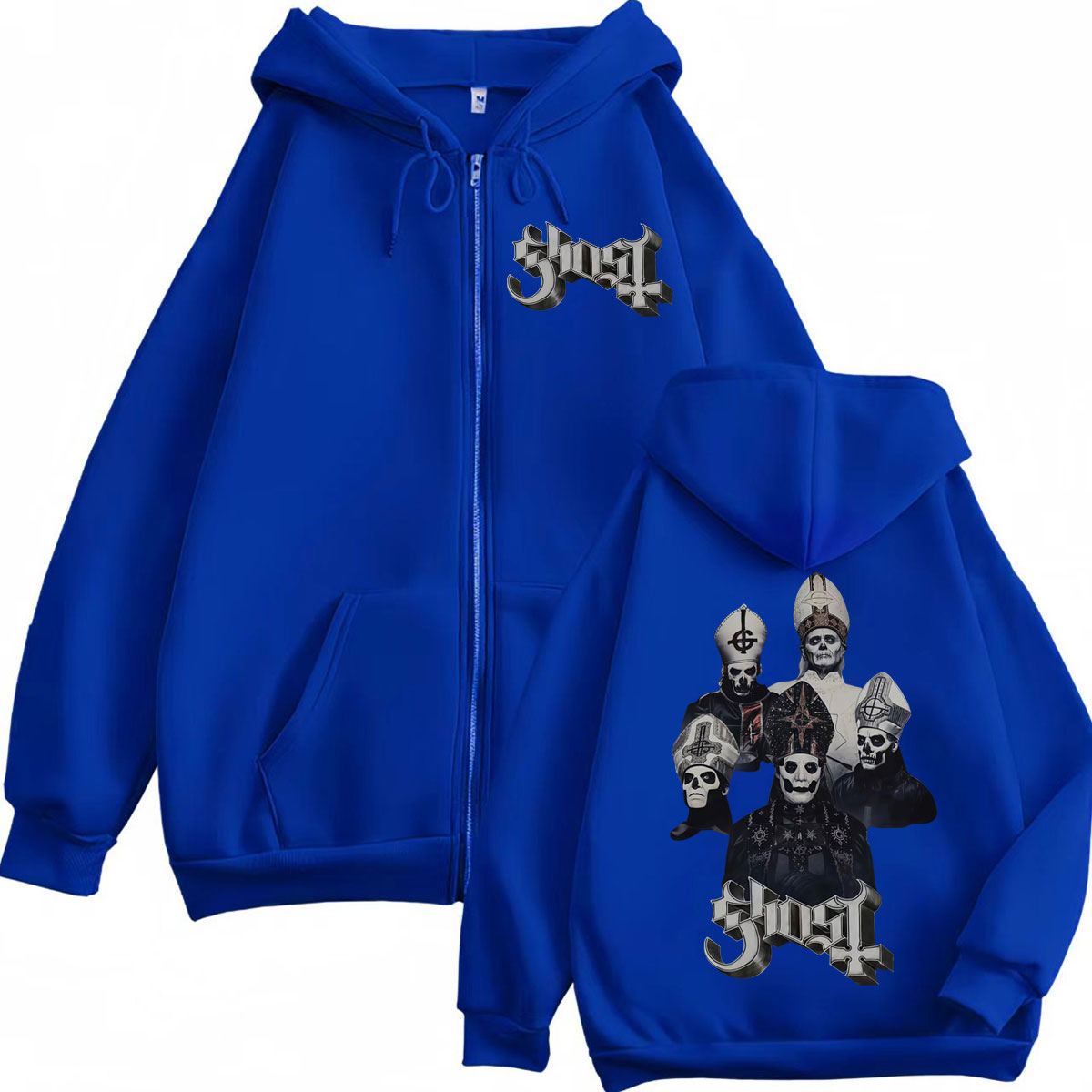 Felpa con Cappuccio e Zip Ghos - Mens Fashion Zip Up Hoodies recensione e prezzo
