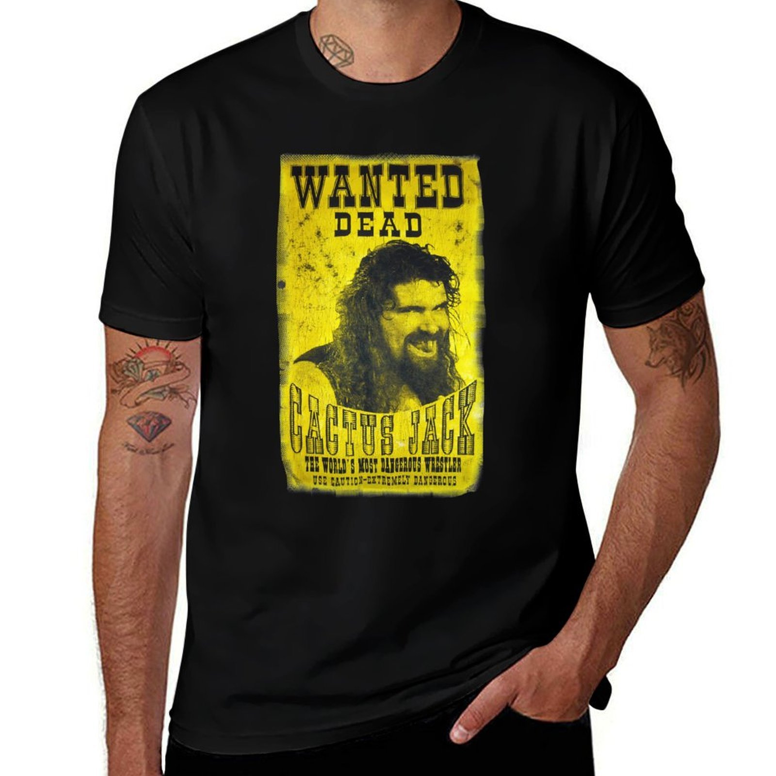 T-shirt essenziale con poster  - Poster Men Fashion recensione e prezzo