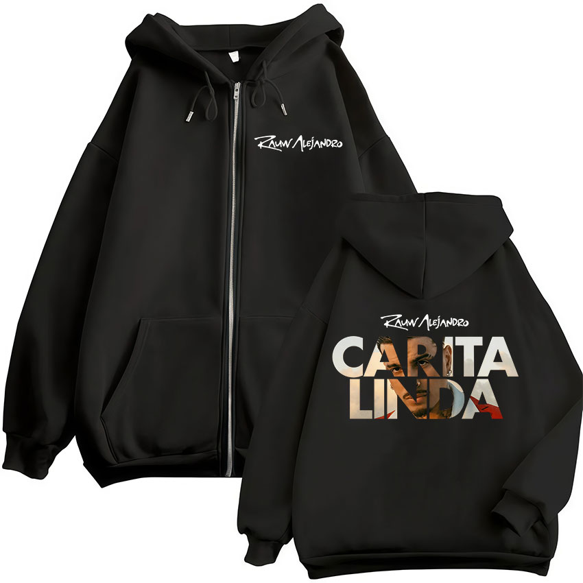 Rauw Alejandro Carita Linda 20 - Mens Fashion Zip Up Hoodies recensione e prezzo