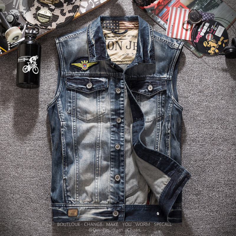 Nuovi Gilet in Denim Grigio Re - Men'S Fashion Grey Jeans recensione e prezzo