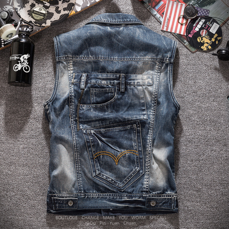 Nuovi Gilet in Denim Grigio Re - Men'S Fashion Grey Jeans recensione e prezzo